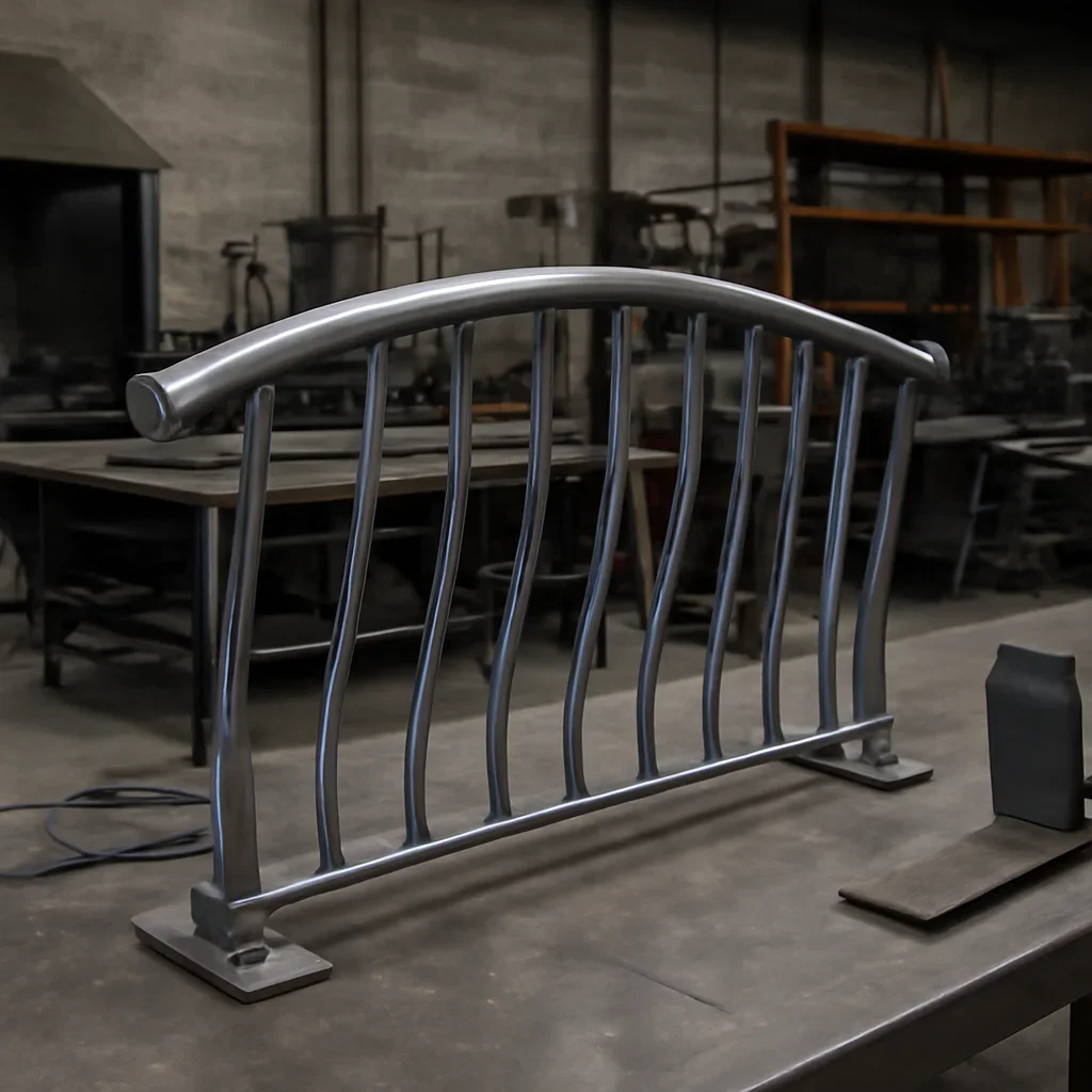 Custom fabricated metalwork related to about