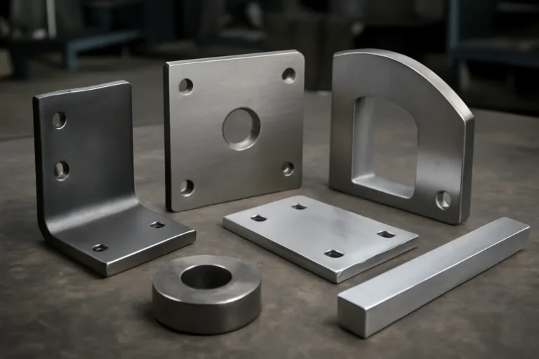 Custom fabricated metal components related to how to choose between steel, stainless, and aluminum