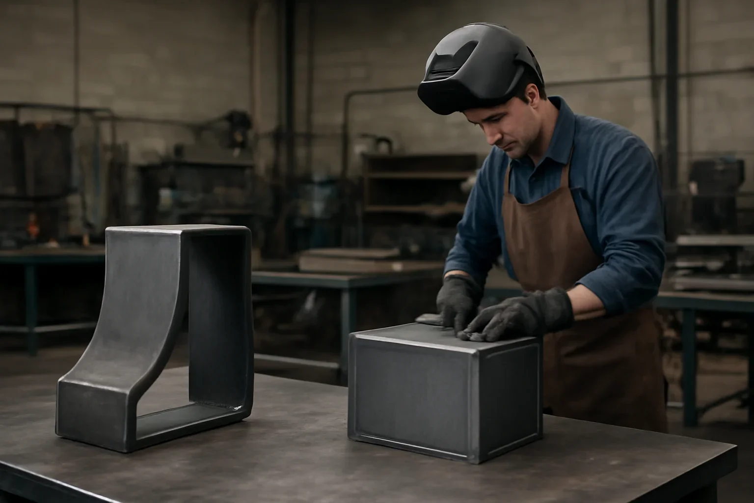 Custom Fabrication vs Off-the-Shelf project planning at a custom metal fabrication shop