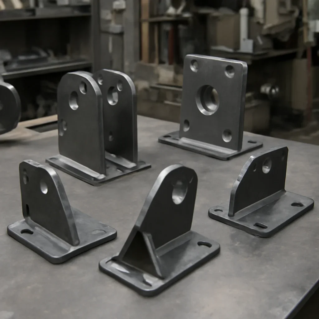 Custom fabricated metalwork related to custom brackets & mounts