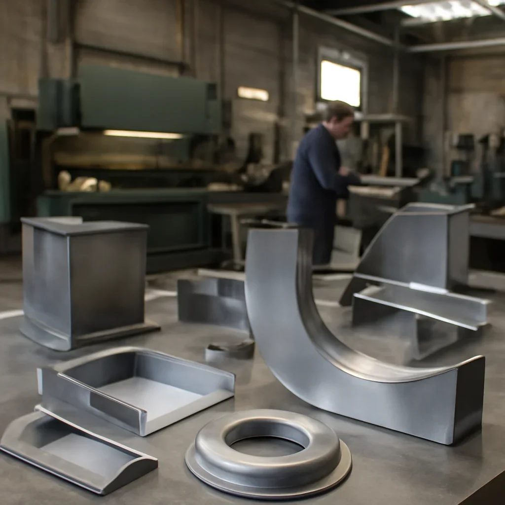 Custom fabricated metalwork related to sheet metal fabrication