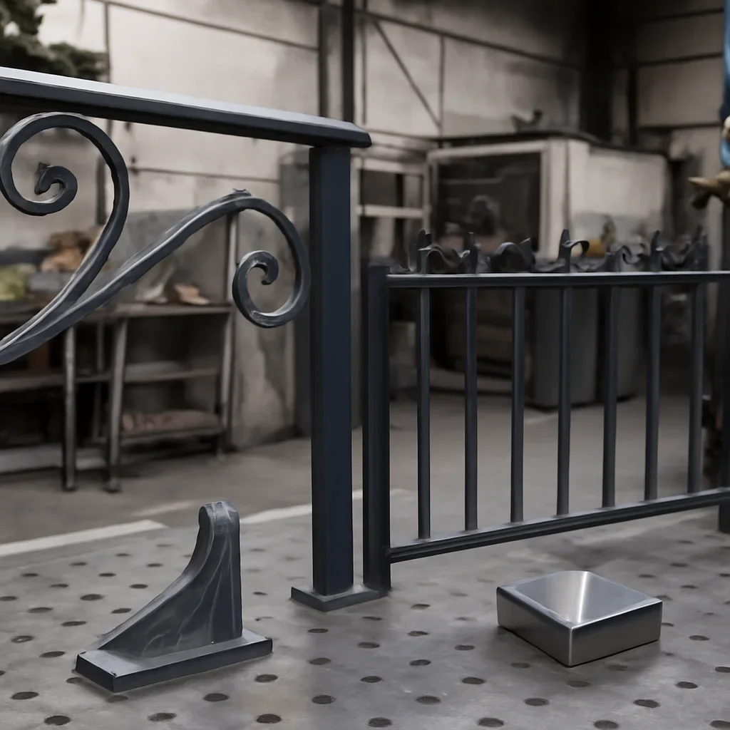 Custom fabricated metalwork related to residential