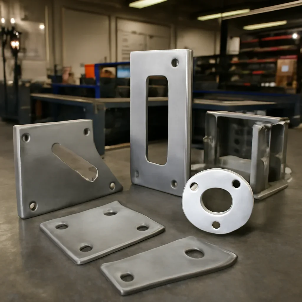 Custom fabricated metalwork related to autocad & dxf files