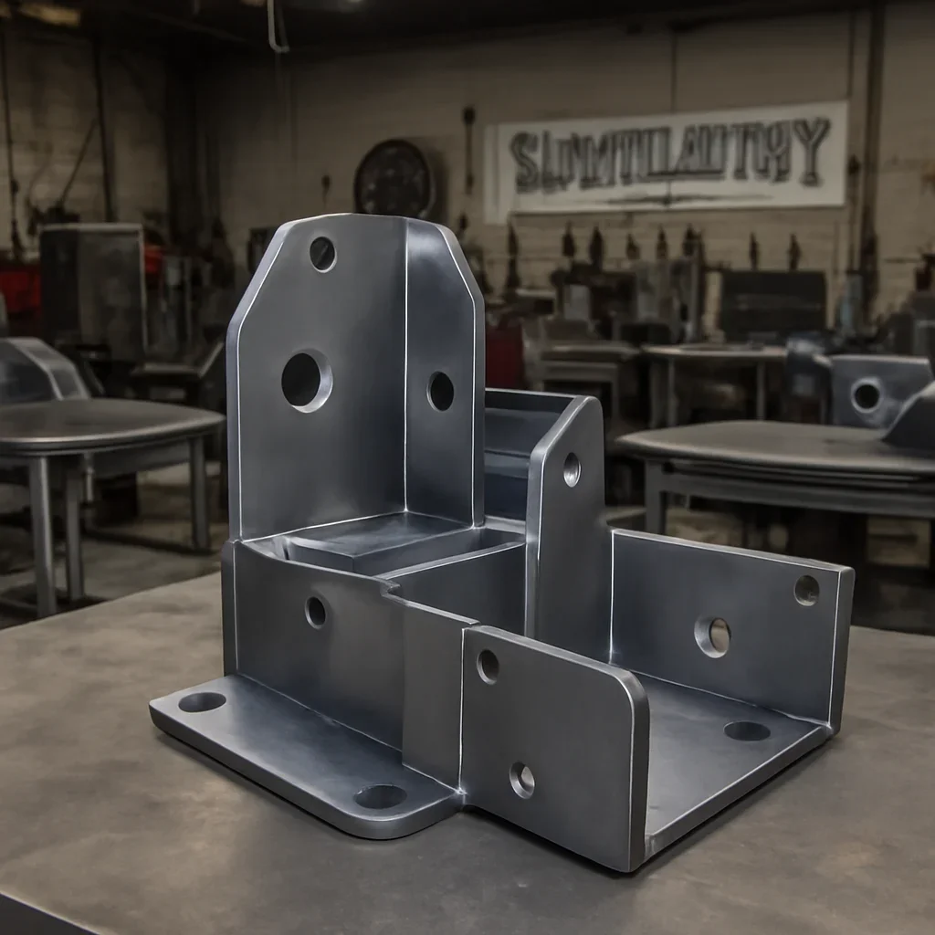 Custom fabricated metalwork related to solidworks & step files