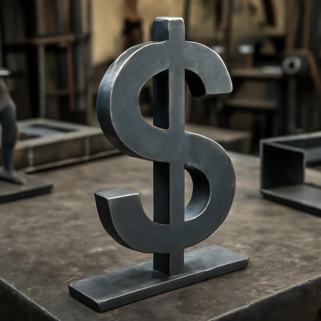 Custom fabricated metalwork related to pricing