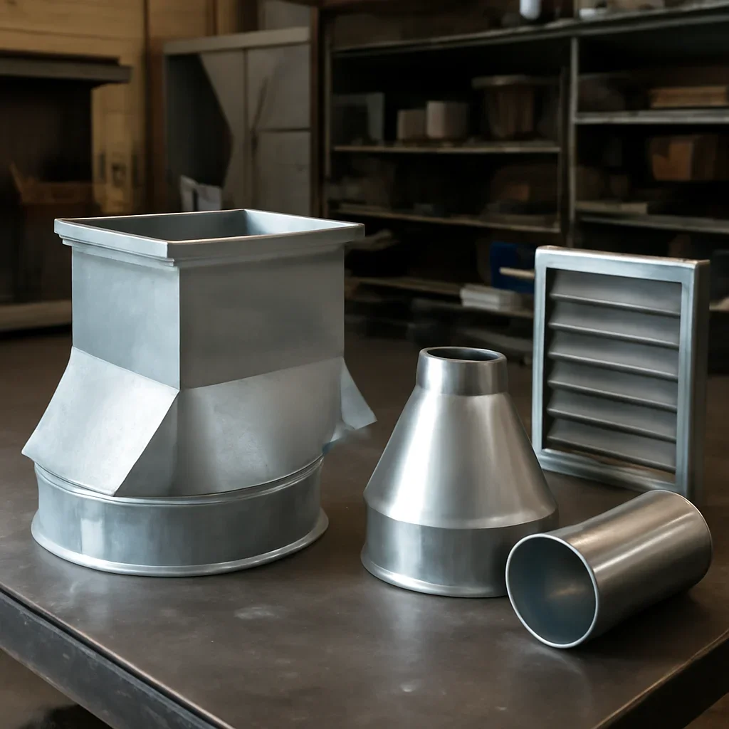 Custom fabricated metalwork related to for hvac & mechanical contractors