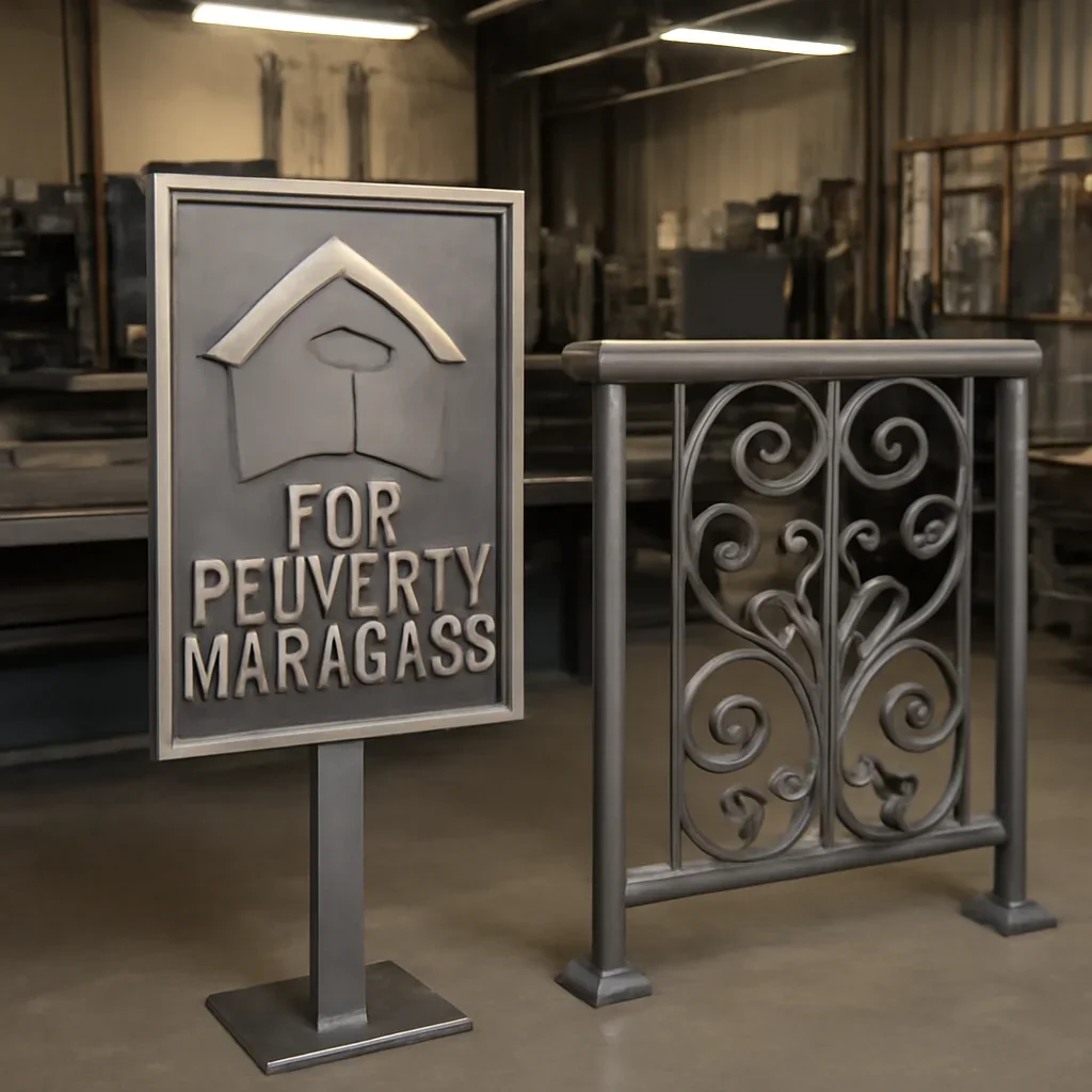Custom fabricated metalwork related to for property managers