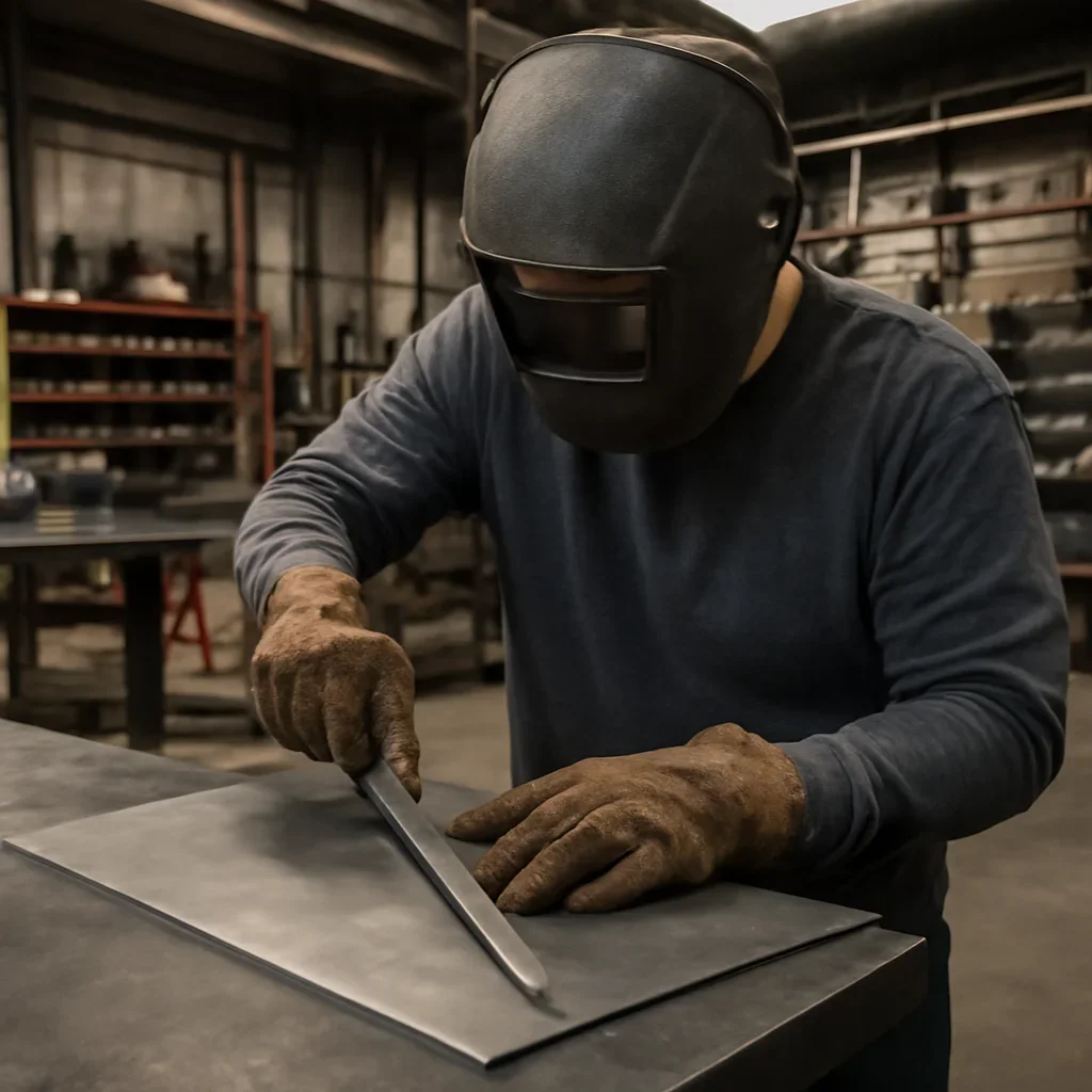 Detailed fabrication work related to file prep guide