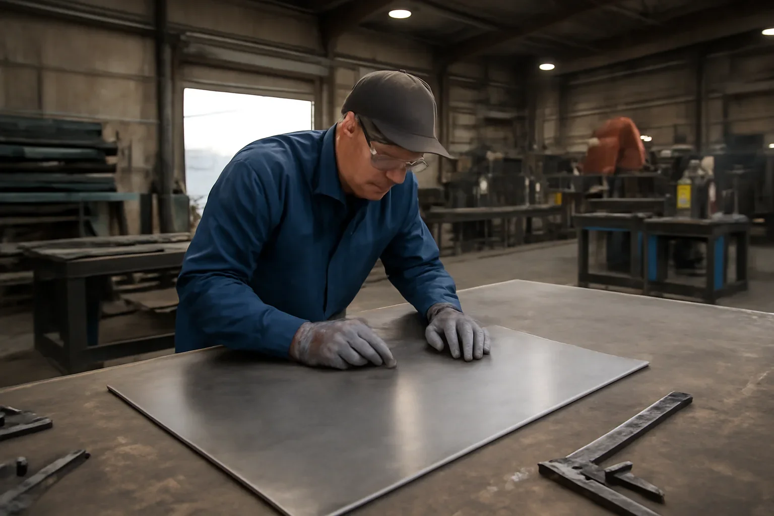 File Prep Guide project planning at a custom metal fabrication shop