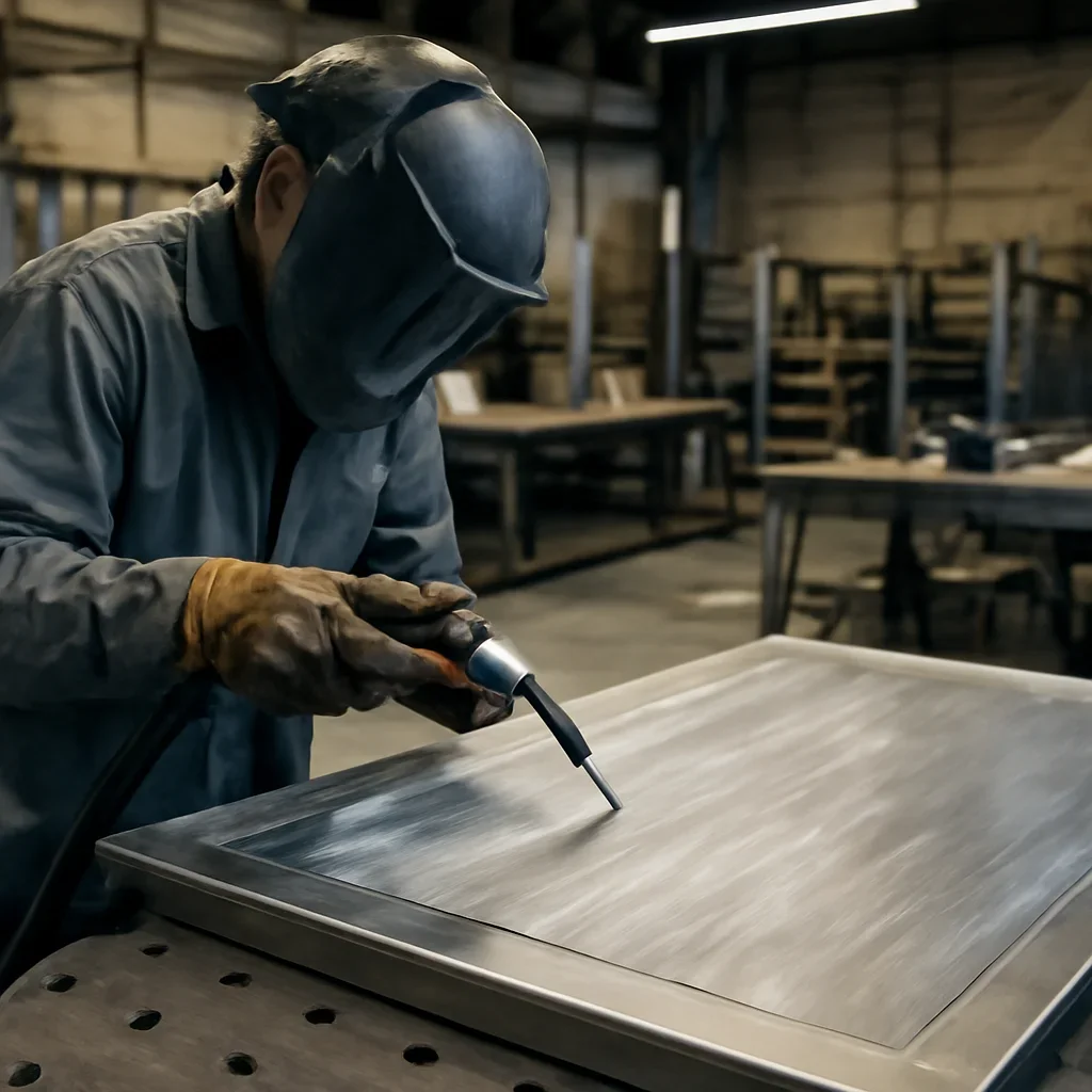 Detailed fabrication work related to finish options