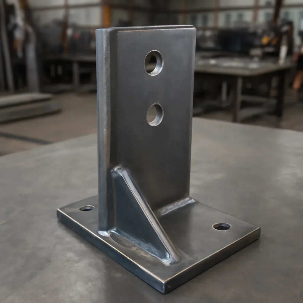 Custom fabricated metalwork related to support